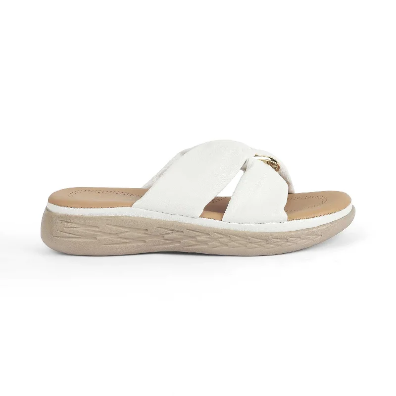 Printed pattern Tresmode Has White Women's Casual Wedge Sandals
