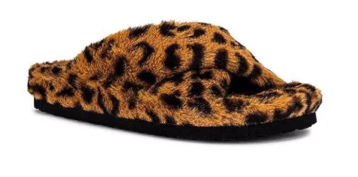 Sports Yoga Style Steve Madden Women's Fuzed Slip On Shoes - Leopard