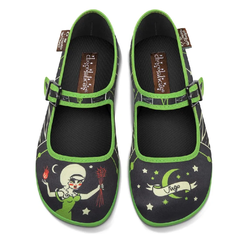 Knowledge And Elegance Chocolaticas® Virgo Women's Mary Jane Flat