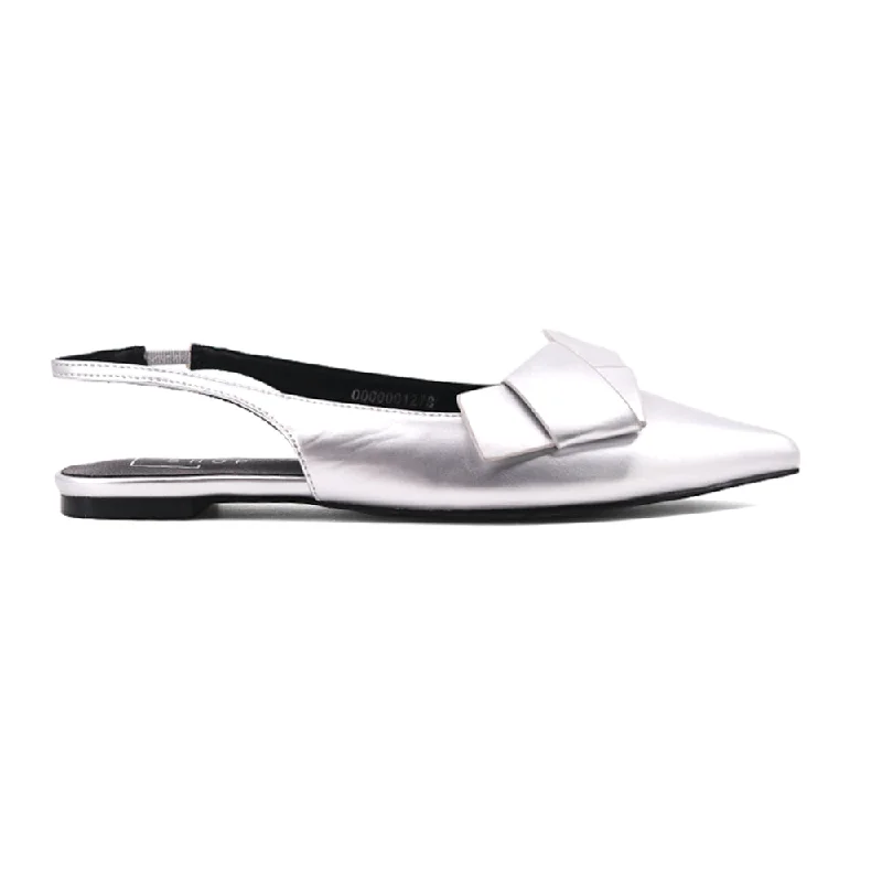 Stunning Fashion Audrey Metallic Slingback Flats