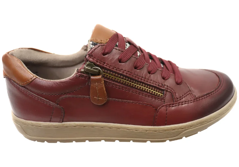 Comfortable Design Planet Shoes Klip Womens Comfortable Casual Leather Lace Up Shoes