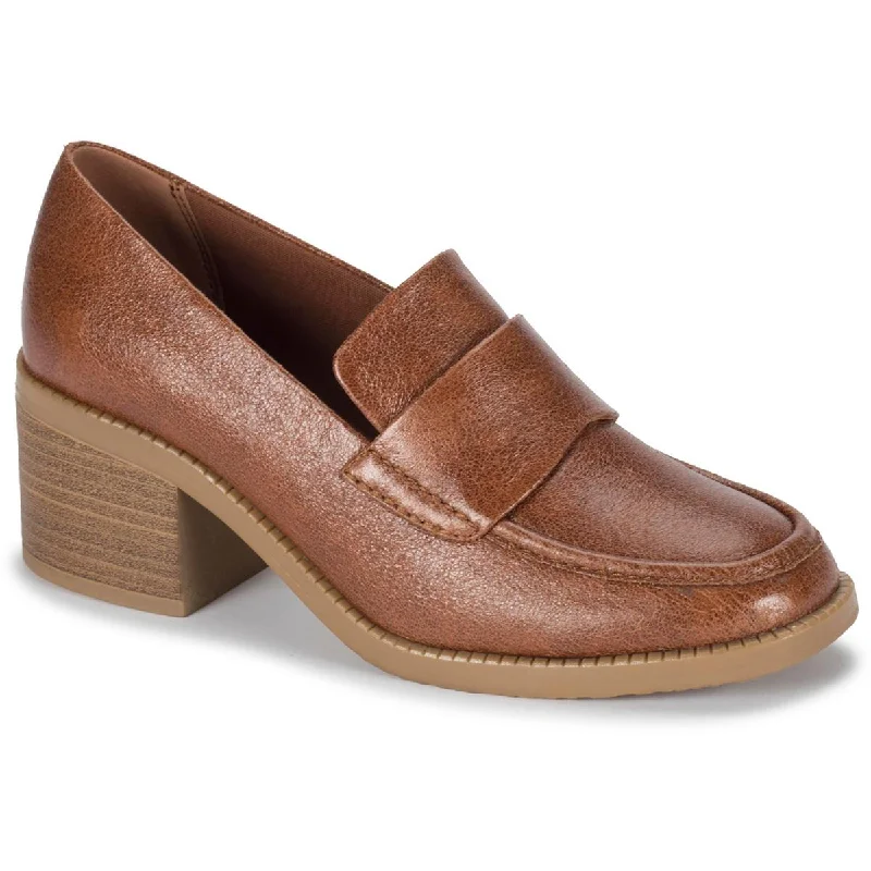 Sports Cool Baretraps Womens Accord Faux Leather Slip-on Loafers