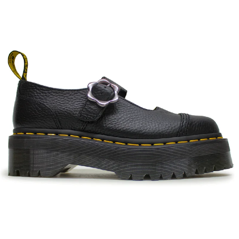 Elegant And Elegant Dr. Martens Addina Flower Milled Nappa Leather Women's Casual Shoes