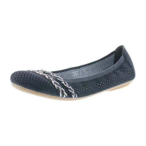 Noble Temperament Rieker 41469-14 Navy flat