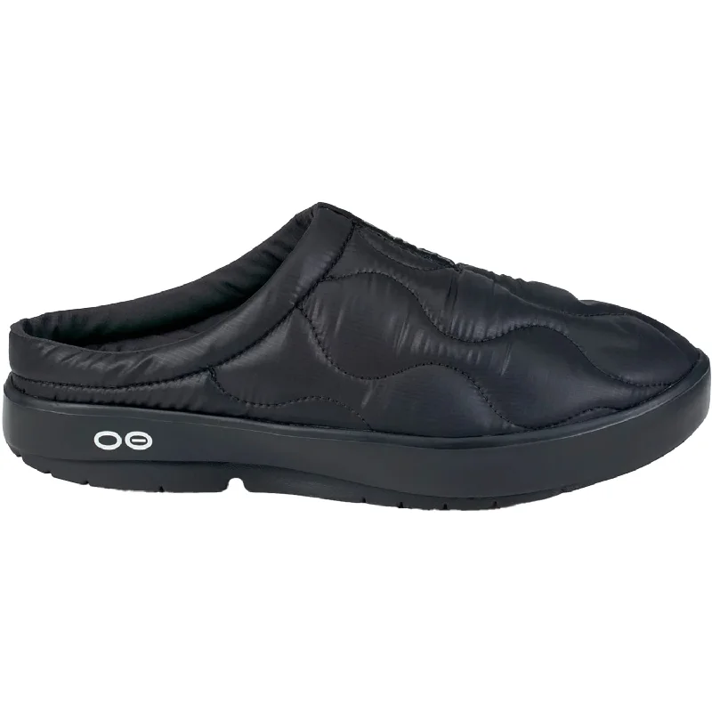Sports suit style Women's Oofos OOcoozie Thermo Mule Black