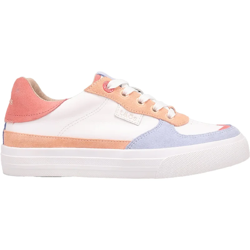 High waist design Women's Taos Pop Soul Peach/Coral Multi Leather/Suede