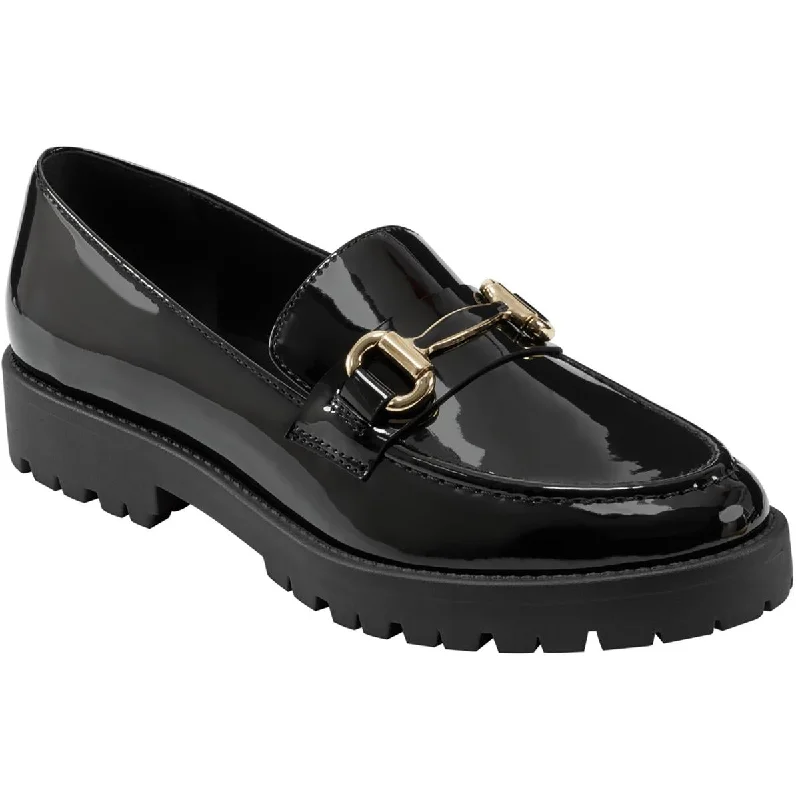 Street Style Suit Bandolino Womens Franny Patent Embellished Loafers