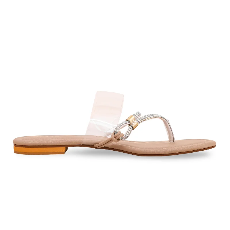 Low-key Luxury Golden Fancy Chappal FN0686