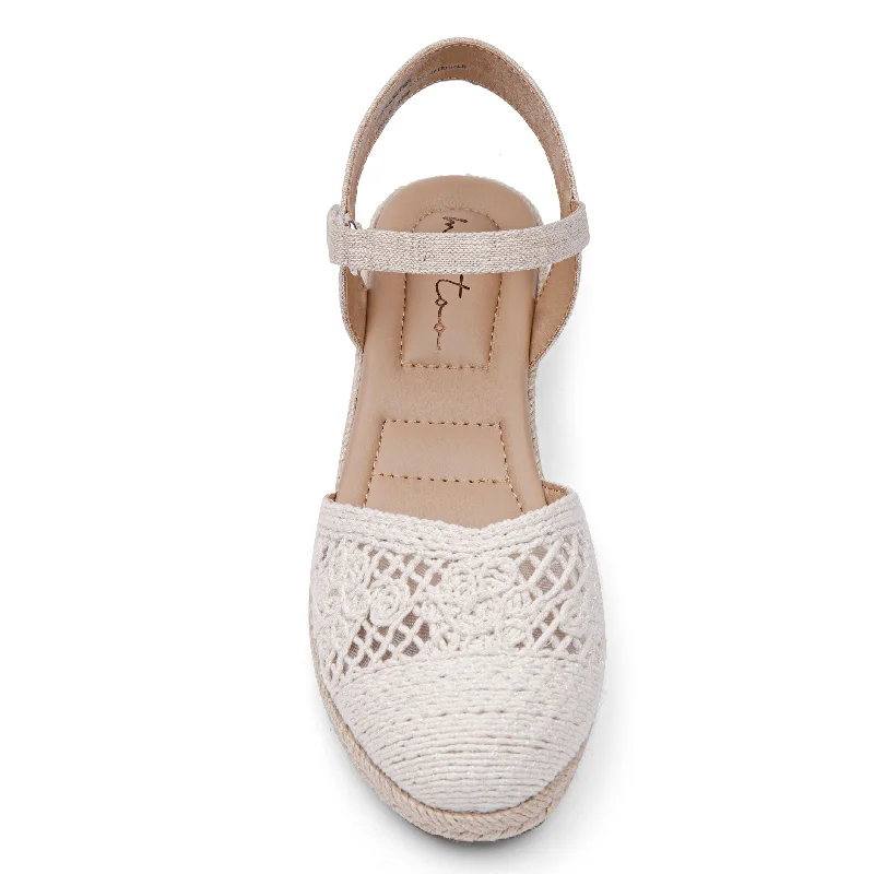 Dynamic Fashion Nyra Mini-Wedge Sandal