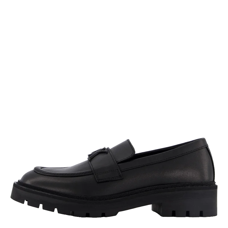 Free and comfortable Flatform Loafer Hw Mg Lth Triple Black