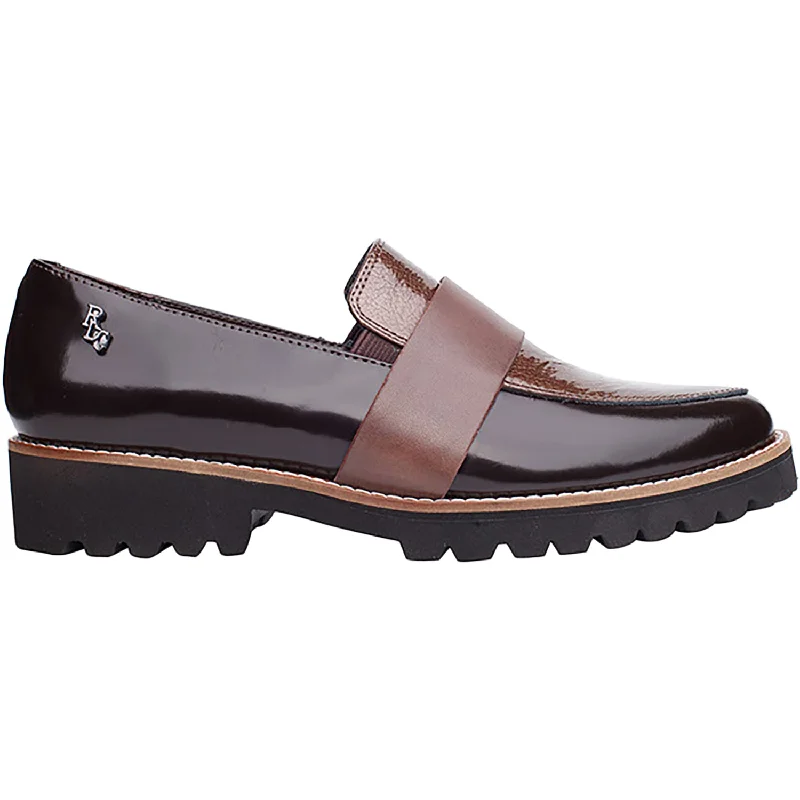 Elegant And Noble Women's Regarde Le Ciel Maisha-01 Dark Brown/Fango/Muddy Leather