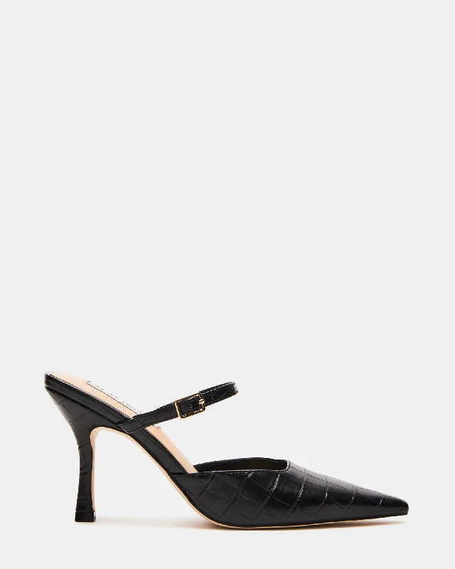 Playful Style BRECKI BLACK CROCODILE