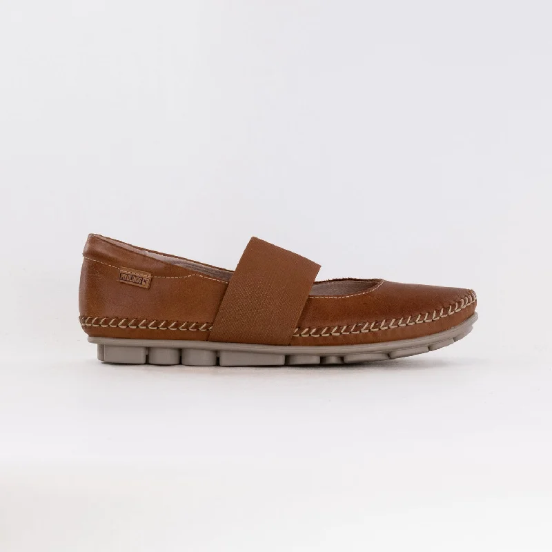 Sports Vitality Style Pikolinos Riola Elastic Ballet Flat (Women's) - Brandy