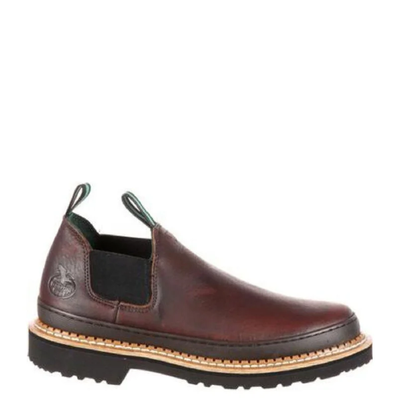 Loose Fit Georgia Giant Women's 4" Pull-On Soft Toe Romeo Work Shoe