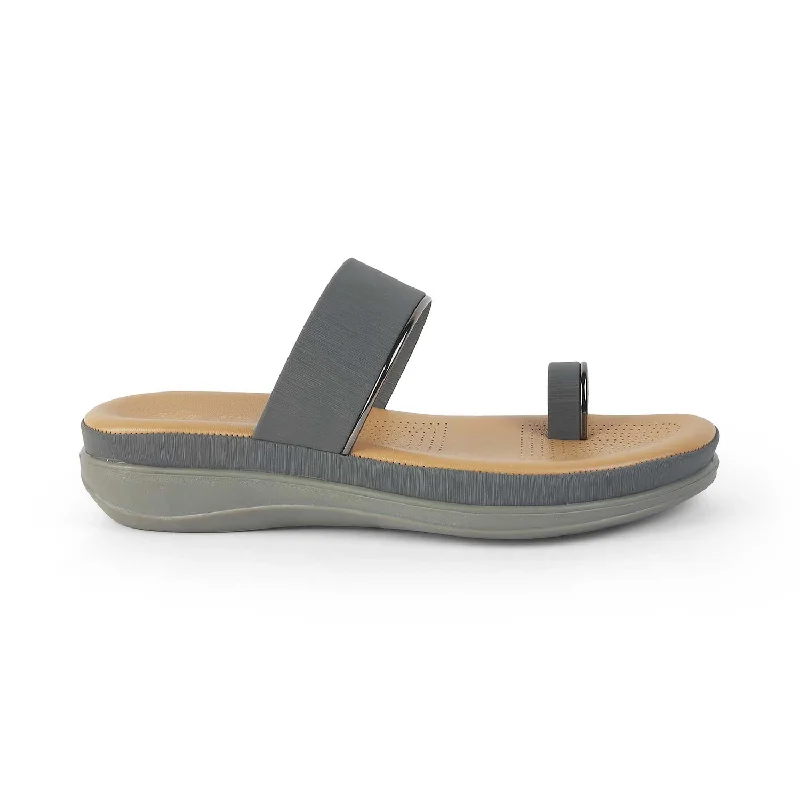 Sports Fitness Wear Tresmode Sotern Blue Women's Casual Wedge Sandals