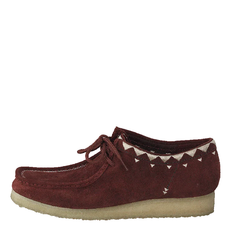 Letter embroidery Wallabee Auburn