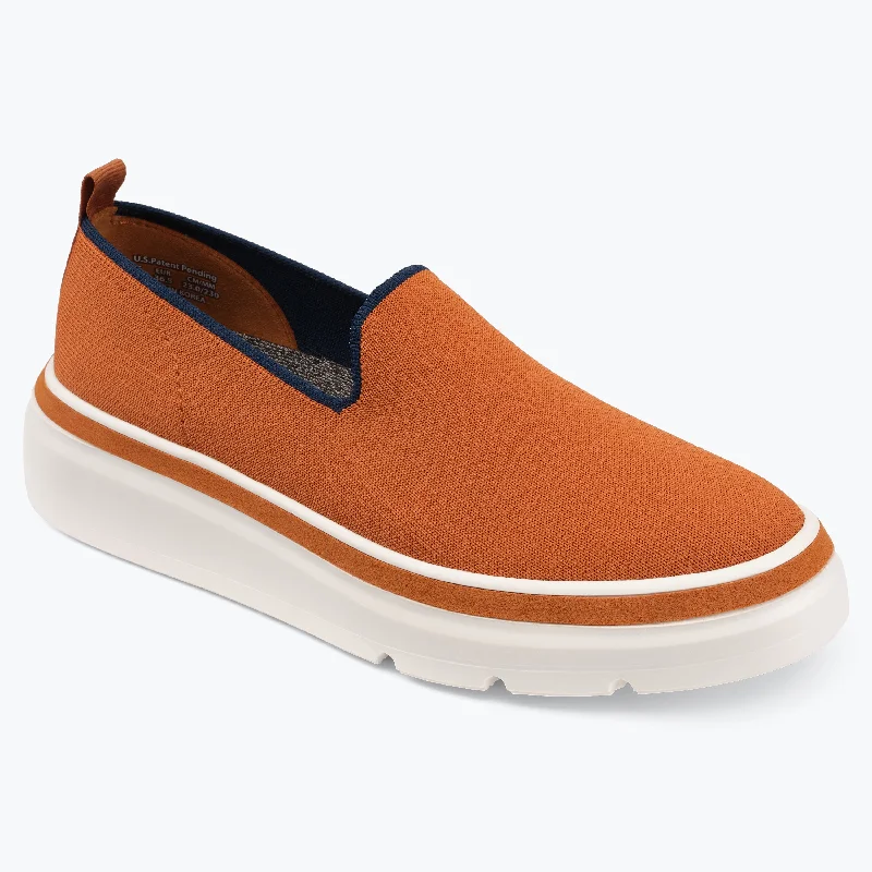 Casual And Casual Sutton Knit Sneaker - Clay