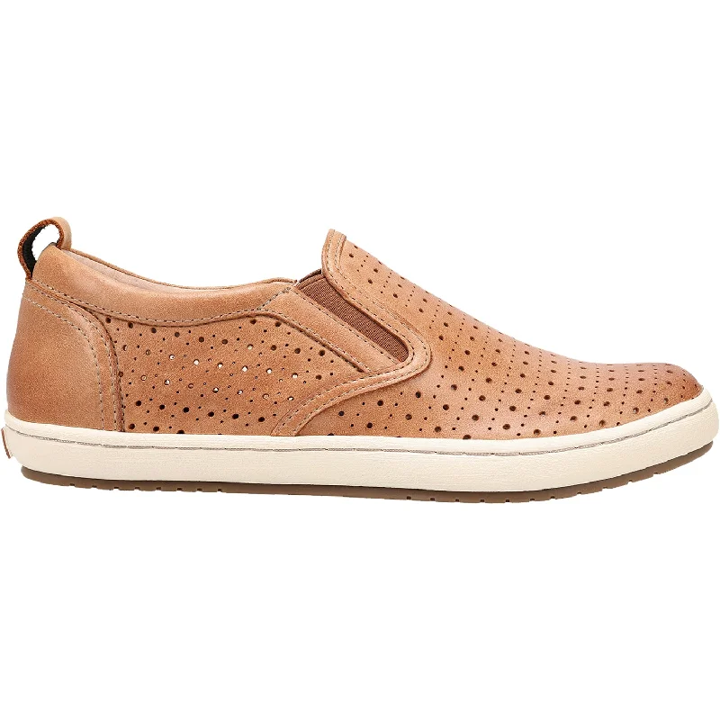 Independent design Women's Taos Court Caramel Leather