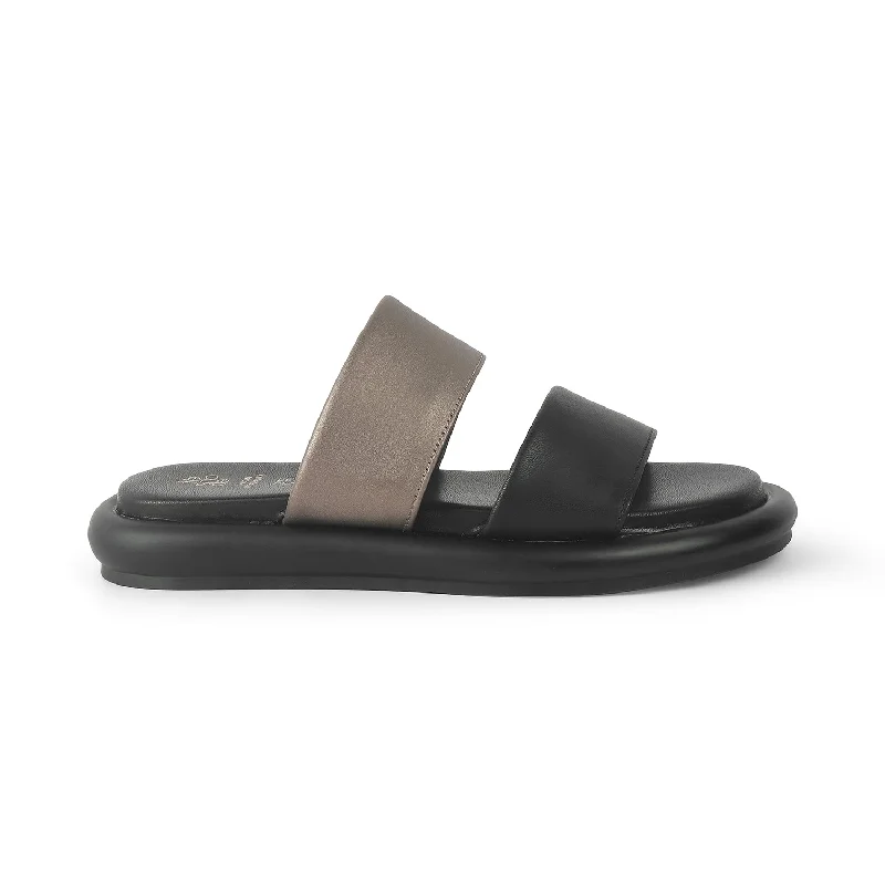 Free and comfortable Tresmode Ova Pewter Women's Casual Flats