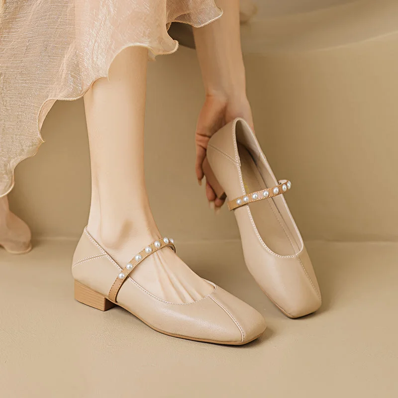 Elegant And Lazy Women Stylish Soft Leather Casual Shoes