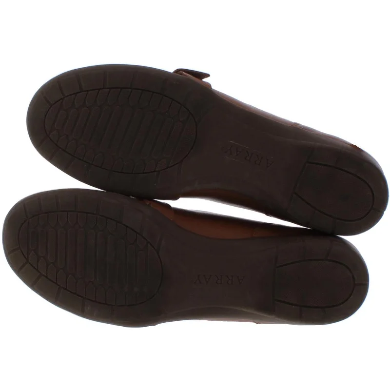 High-quality Fabrics Array Womens Whitney Leather Buckle Loafers