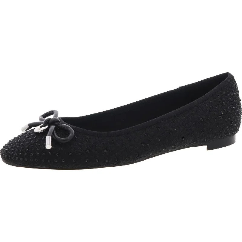 Simple Solid Color Bandolino Womens Embellished Ballet Flats