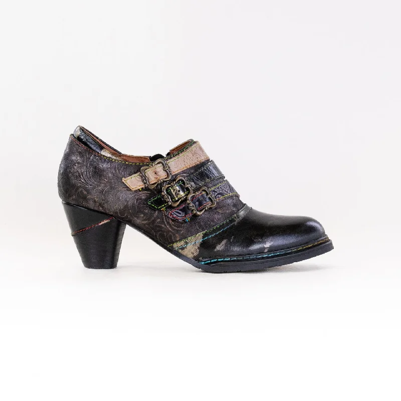 Romantic And Fresh L'Artiste Graphic - Black Metallic