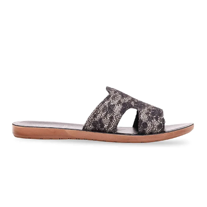 Casual And Versatile Black Casual Softys CL5379