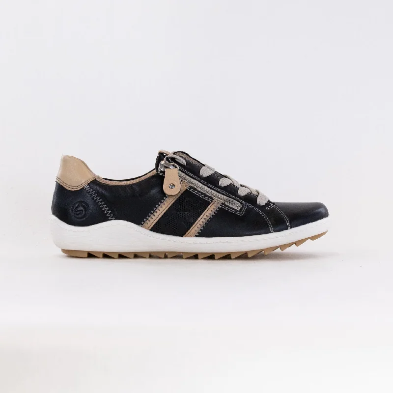 Fashionable And Versatile Rieker Liv R1426 (Women's) - Black Leather