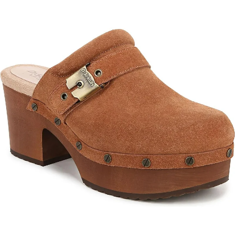 New Products Dr. Scholl's Shoes Womens Original Joy Suede Slip-On Clogs