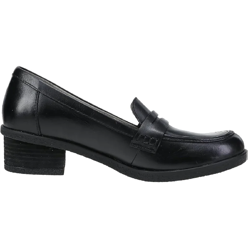 Elegant Tailoring Women's Dankso Danica Black Waterproof Burnished Leather