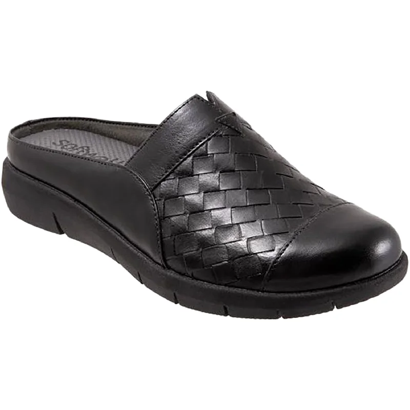 Elegant And Lazy Women's Soft Walk San Marcos II Black Leather