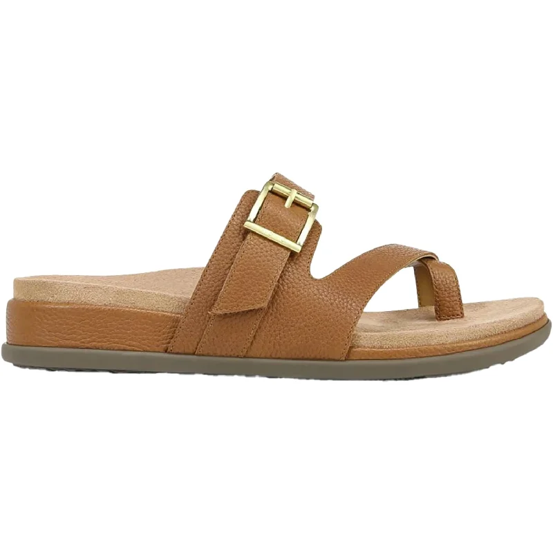 Warm and substantial Women's Vionic Carmela Tan Leather