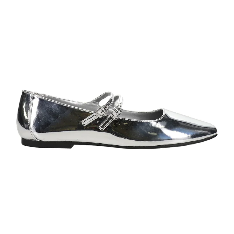 Affordable selection Alisah Metallic Mary Jane Flats