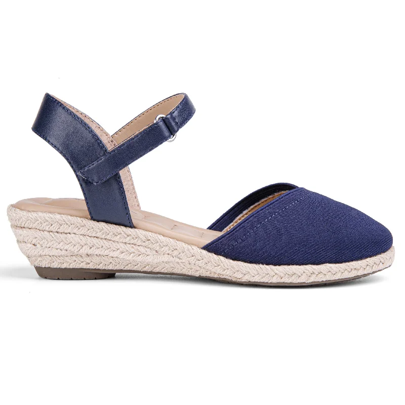 Navy Elastic Mesh