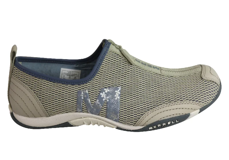 Multi-functional style Merrell Barrado Womens Comfortable Flat Casual Zip Shoes