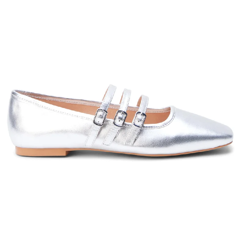 Skirt style Nova Metallic Ballet Flats