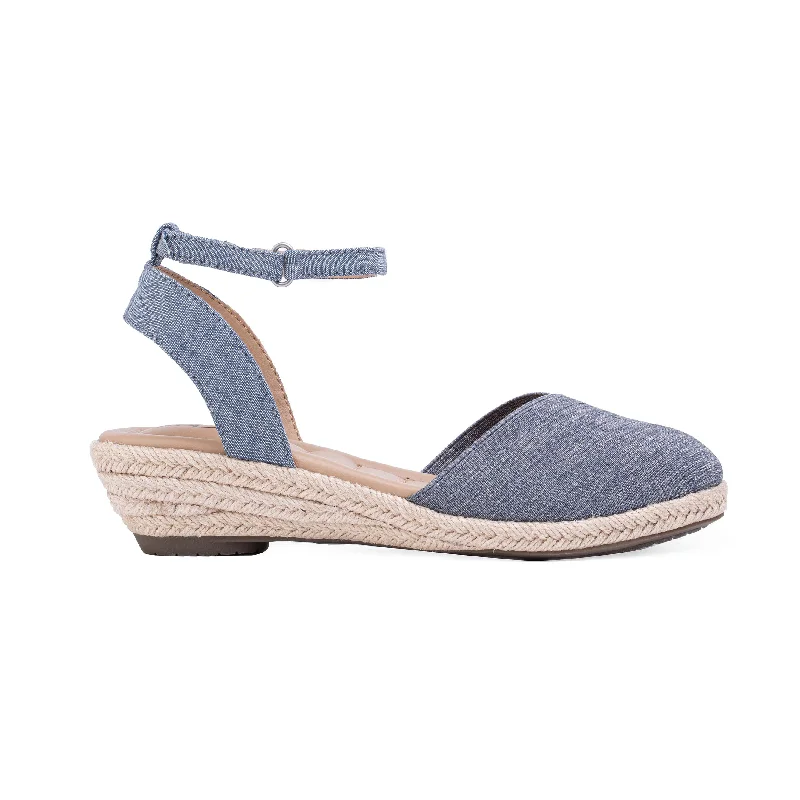 Chambray Stretch Elastic Mix