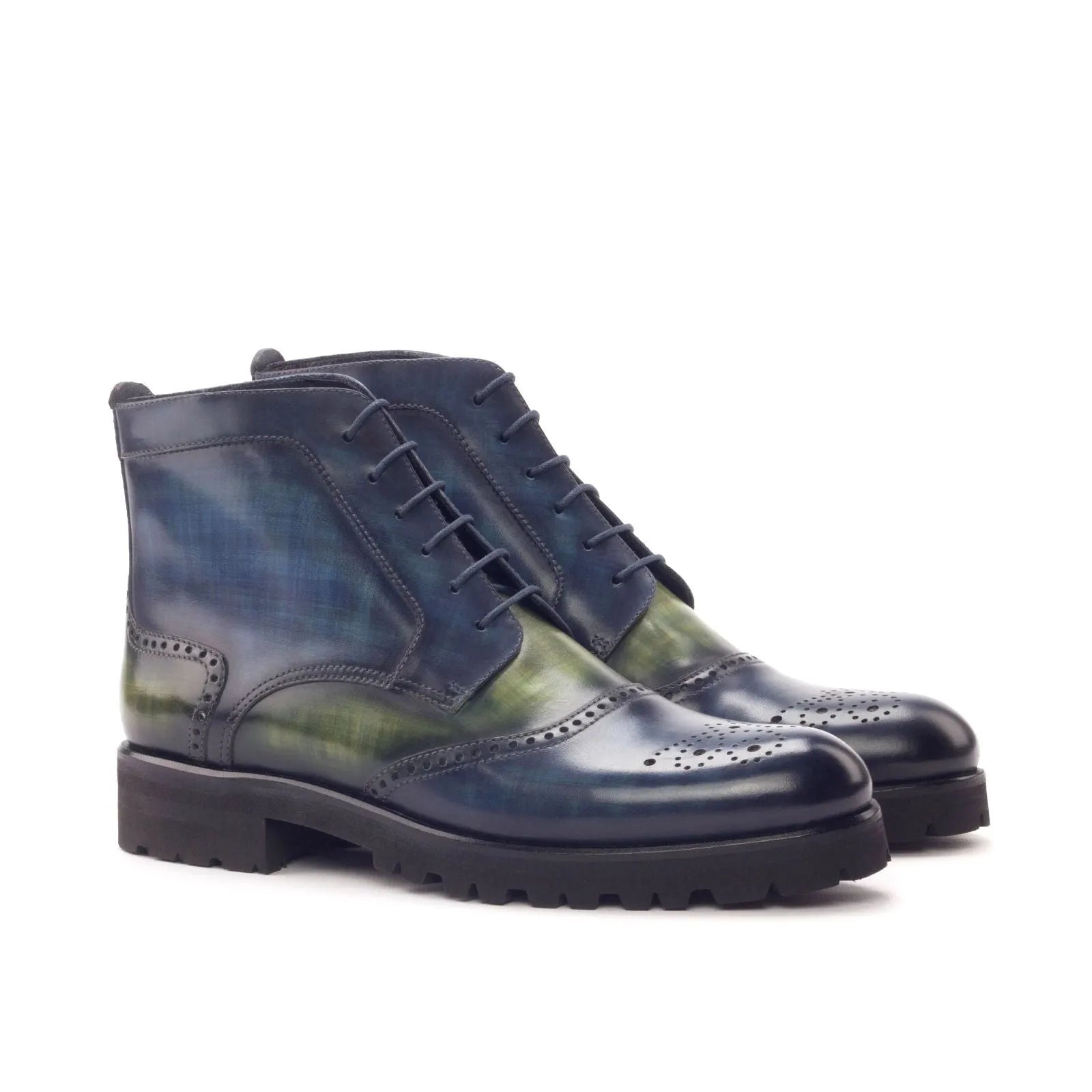 Stand-up collar design Lidia Women’s Military Boots