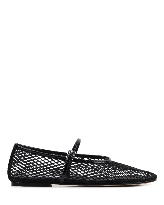 Warm and substantial Melody Black Fish Net