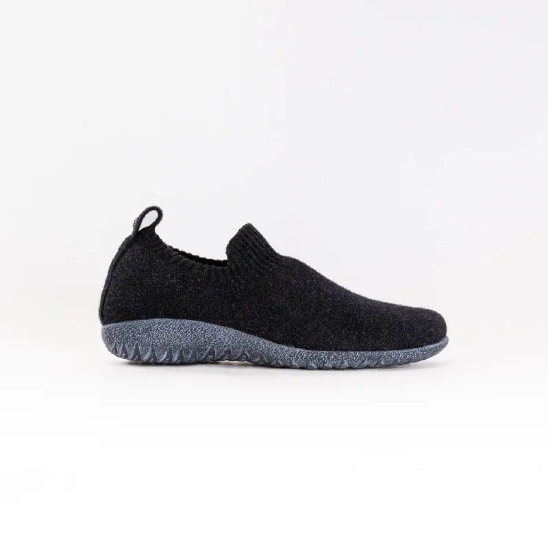 Sports Casual Style Naot Nuku (Women's) - Black Knit W/ Gray