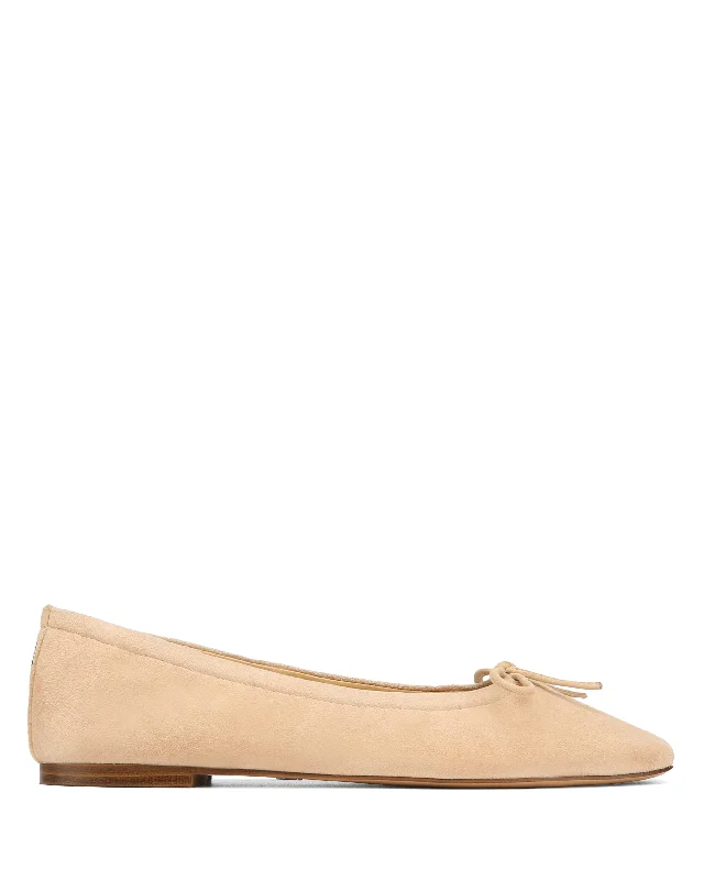 Street Fashion Avery Beige Suede