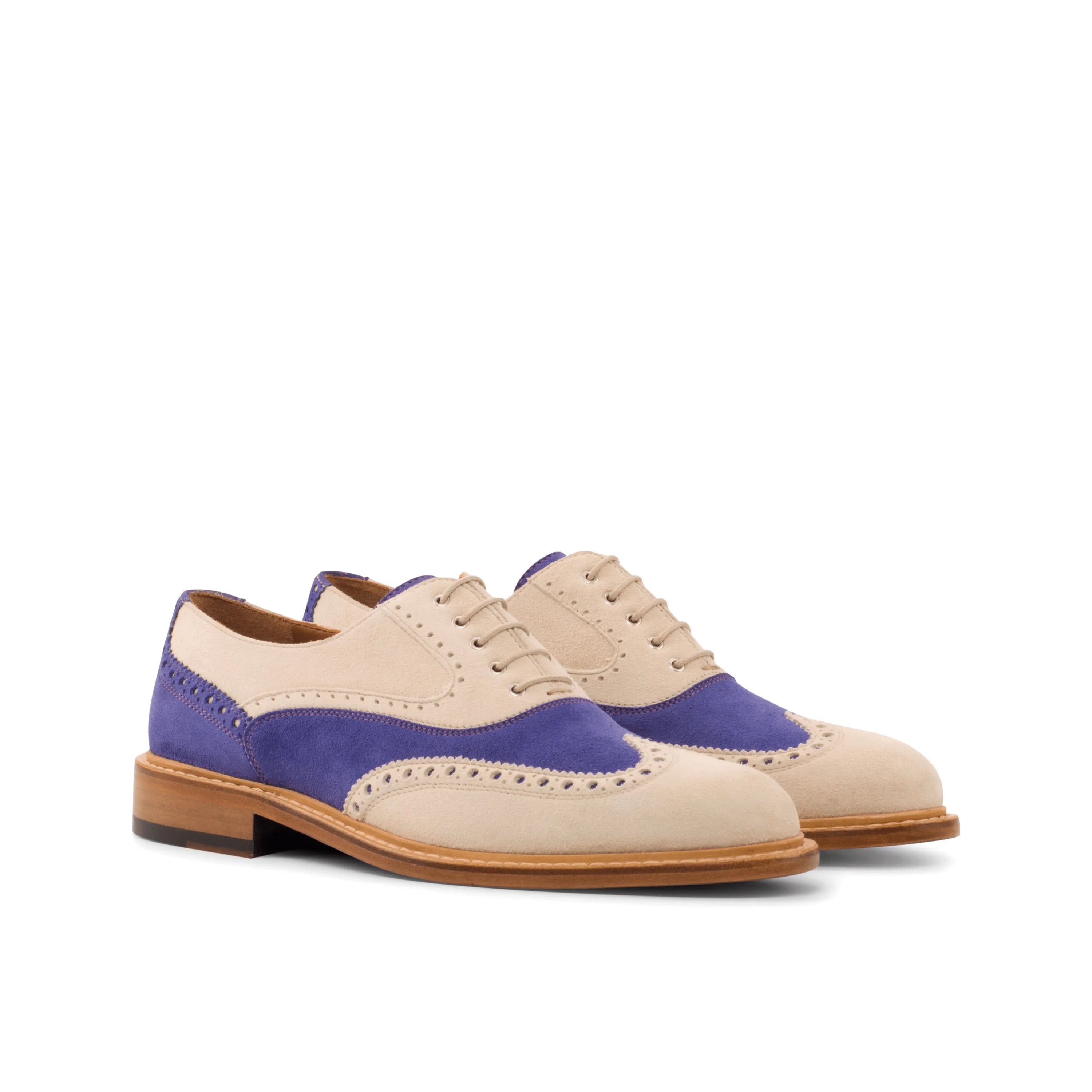 Designer Style Malina Ladies Full Brogue Shoes