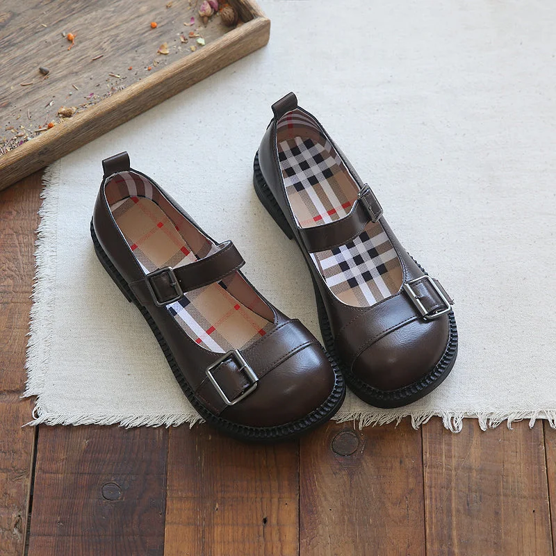 Elegant Style Women Retro School Style Casual Shoes