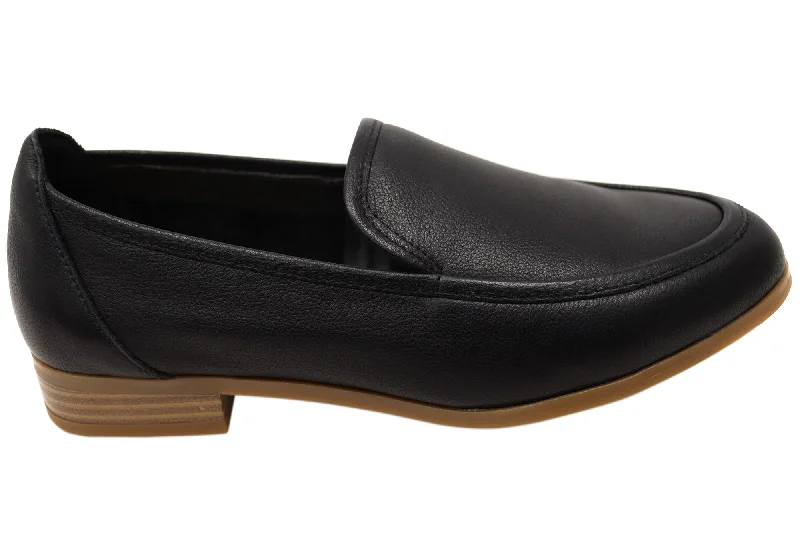 Party Wear Hush Puppies Loyola Womens Leather Comfortable Shoes