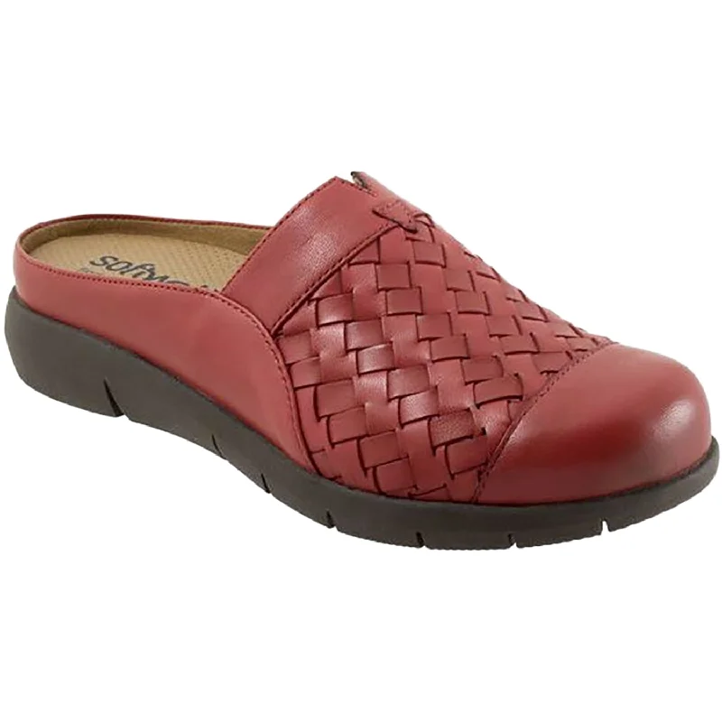 Elegant And Elegant Women's Soft Walk San Marcos II Red Leather