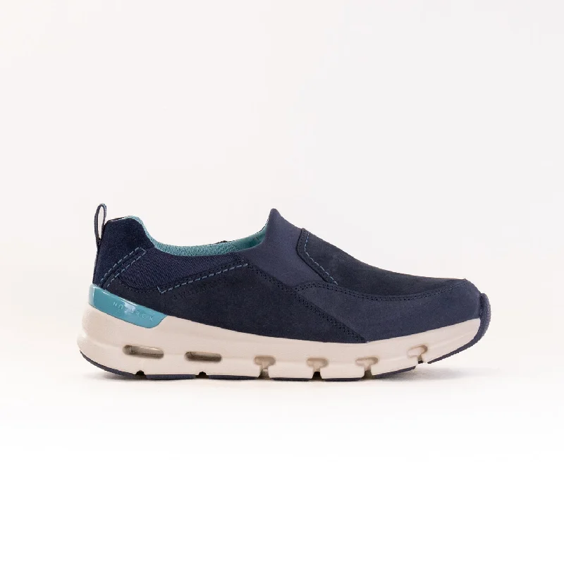 Skirt style Clarks Nature X Sky Waterproof (Women's) - Navy Nubuck