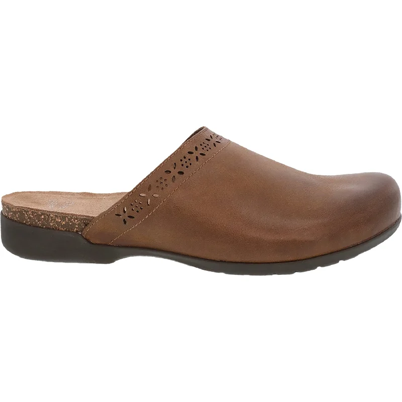 Fashionable sports Women's Dansko Robbie Tan Burnished Nubuck