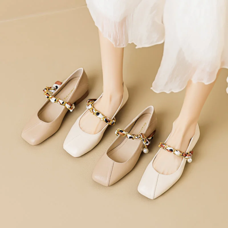 Advanced Customization Women Stylish Casual Soft Leather Shoes
