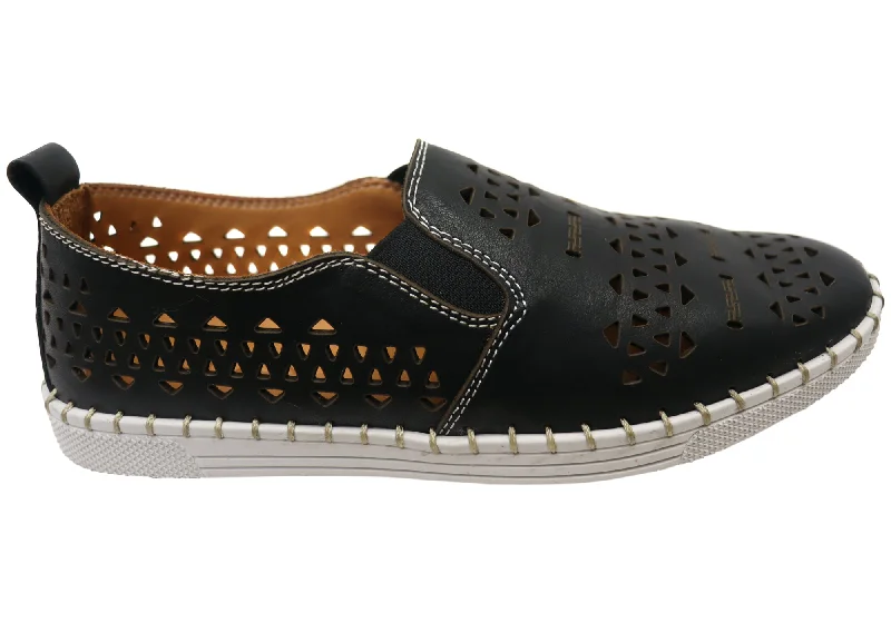Sports High Waist Style Orizonte Bosa Womens European Comfortable Leather Shoes